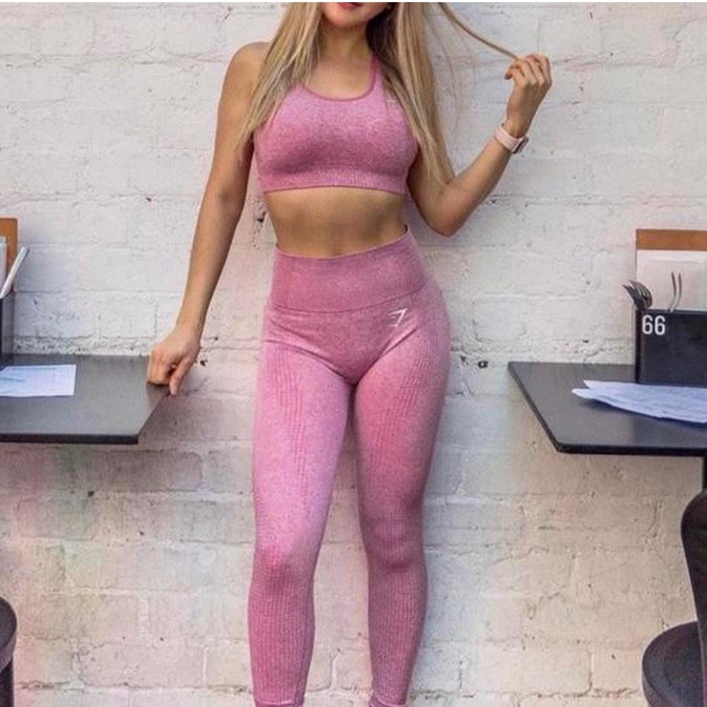 Pink Vital seamless leggings